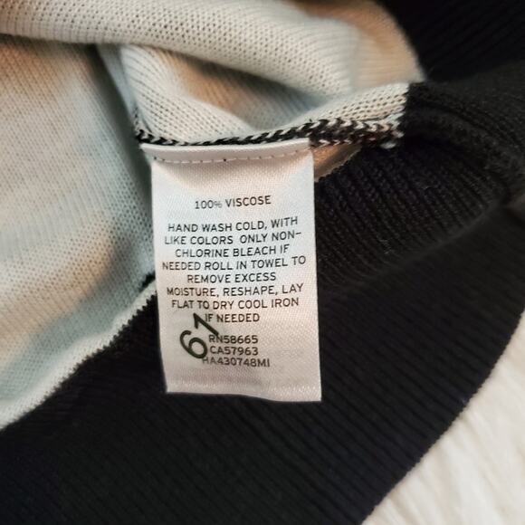 Polka Dot Cardigan $59 Halogen XS Black and White Polka Dot Button Front Sweater - Picture 6 of 7